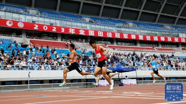 田径|全国冠军赛:谢震业男子200米夺冠 田径|全国冠军赛:谢震业男子200米夺冠