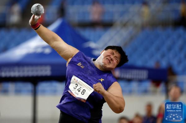 田径全国冠军赛巩立姣获女子铅球冠军