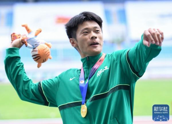 田径|全国冠军赛:谢震业男子200米夺冠 田径|全国冠军赛:谢震业男子200米夺冠