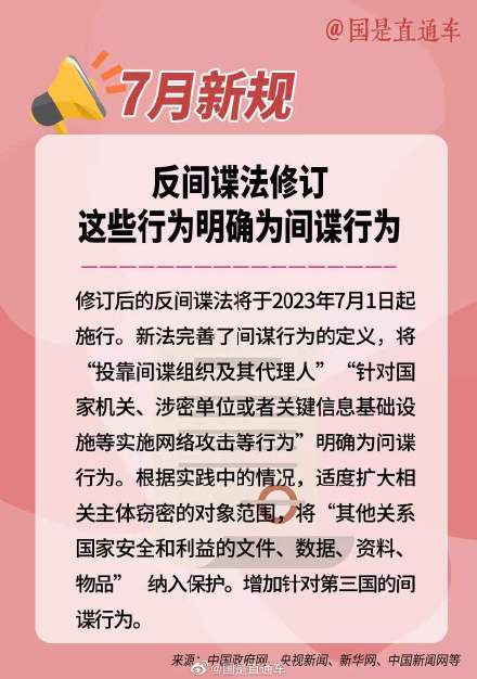 7月起这些新规将影响你我生活