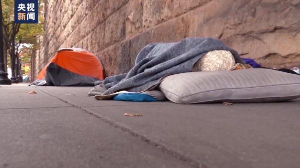 美国纽约收容所中无家可归者人数超10万 创历史新高