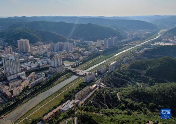 天空之眼瞰延安 天空之眼瞰延安