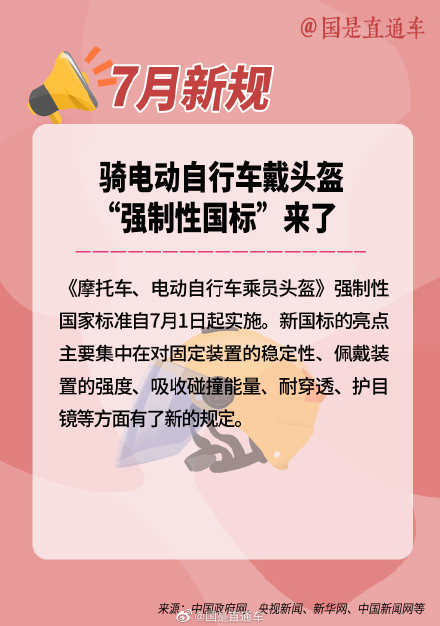 7月起这些新规将影响你我生活