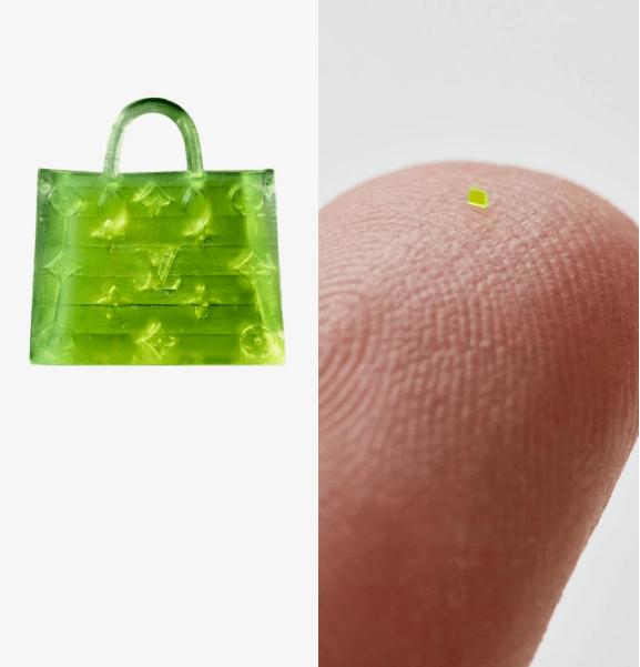 63750美元!“比盐粒还小”的微型手提包拍卖成交 63750美元!“比盐粒还小”的微型手提包拍卖成交