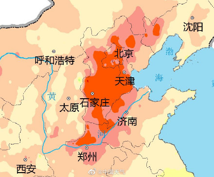太行山以一己之力挡住高温 为何山西河北的气温相差这么大？