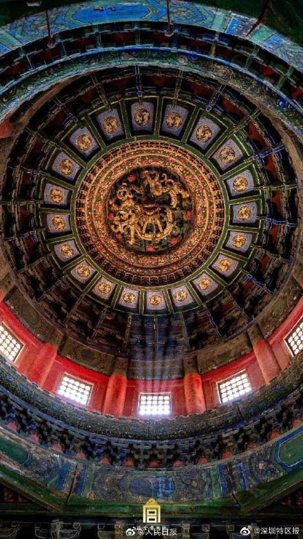 去故宫的时候一定要抬头