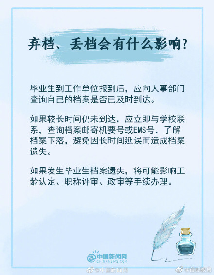 毕业生注意 个人能否保管档案？