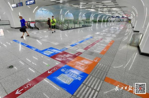 武汉最大地铁站上新 武汉最大地铁站上新