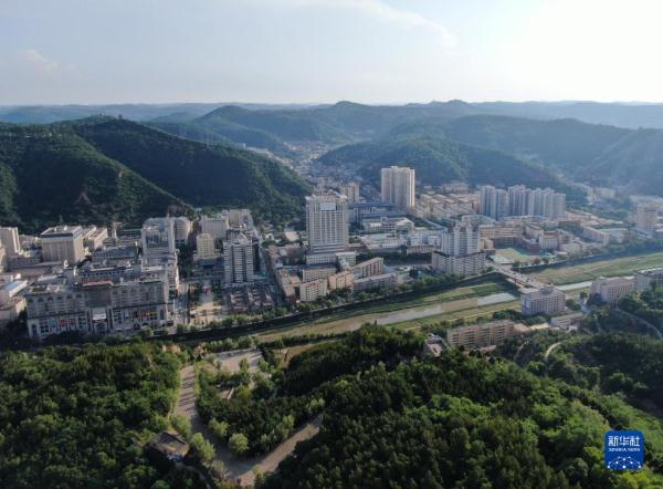 天空之眼瞰延安 天空之眼瞰延安