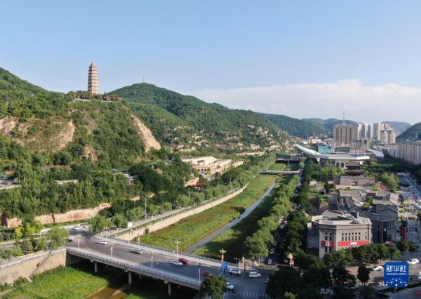 天空之眼瞰延安 天空之眼瞰延安