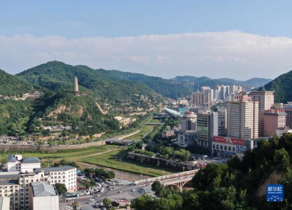 天空之眼瞰延安 天空之眼瞰延安