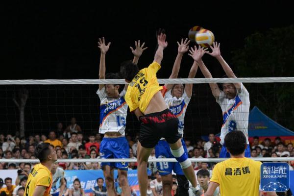 海南（文昌）乡镇排球联赛开赛
