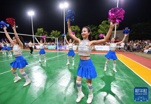 海南（文昌）乡镇排球联赛开赛