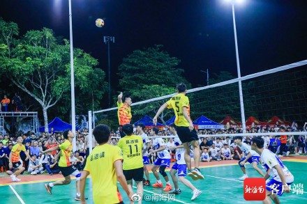 扣球姿势要帅!多图带你回顾海南“村VA”首场比赛 扣球姿势要帅!多图带你回顾海南“村VA”首场比赛