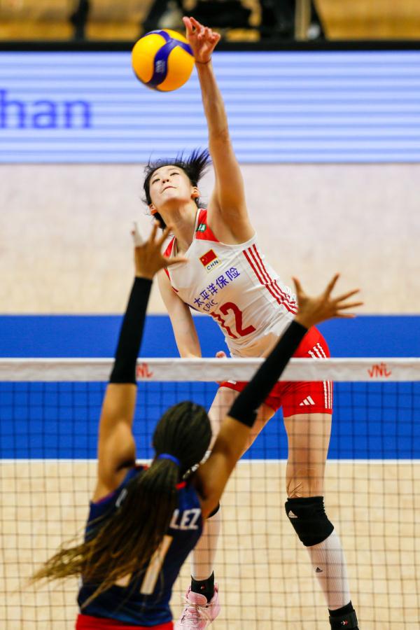 中国女排世联赛不敌多米尼加队遭遇四连败