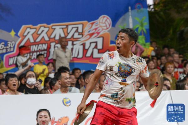 海南（文昌）乡镇排球联赛开赛