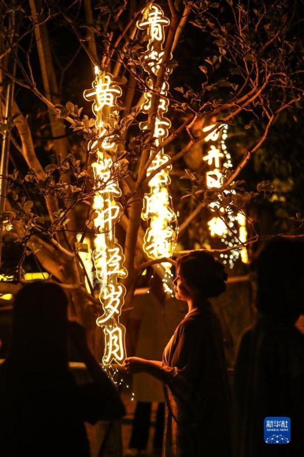 夏日避暑 夜赏长城