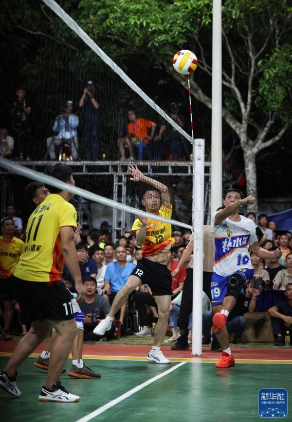 海南（文昌）乡镇排球联赛开赛