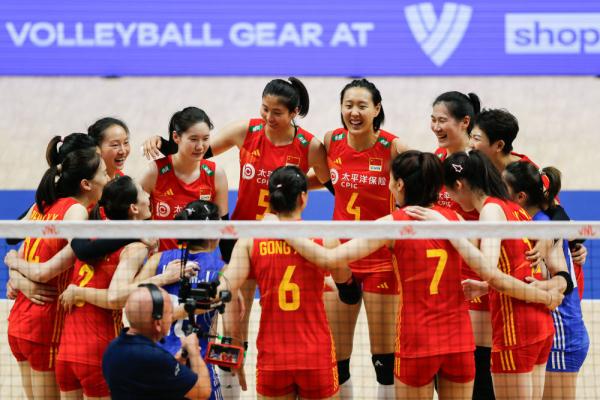 世界女排联赛中国女排提前晋级总决赛 世界女排联赛中国女排提前晋级总决赛