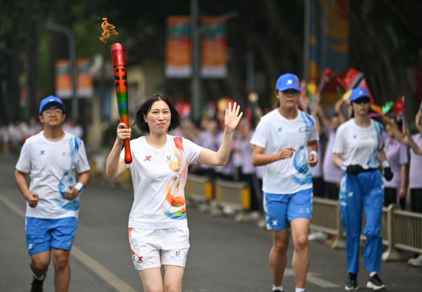 “蓉火”回蓉！成都大运会火炬传递成都站启动