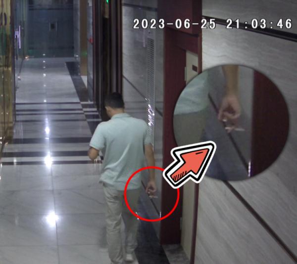 因为一个烟头,柳州一男子差点被拘留…… 因为一个烟头,柳州一男子差点被拘留……