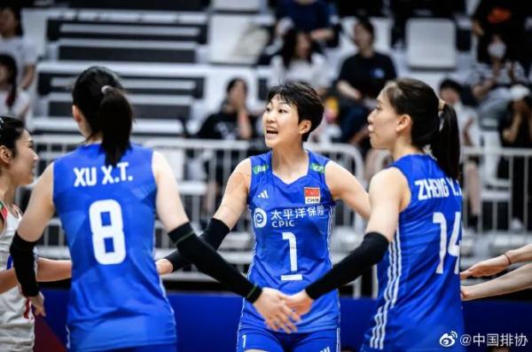 中国女排逆转美国！