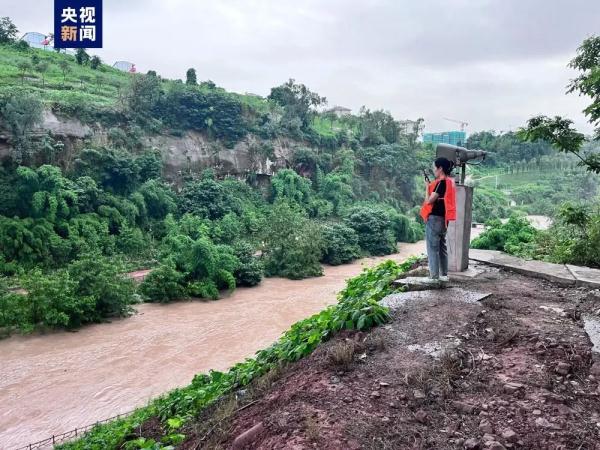 重庆12区县连遭暴雨！2河流超警，3区县地质灾害风险高！