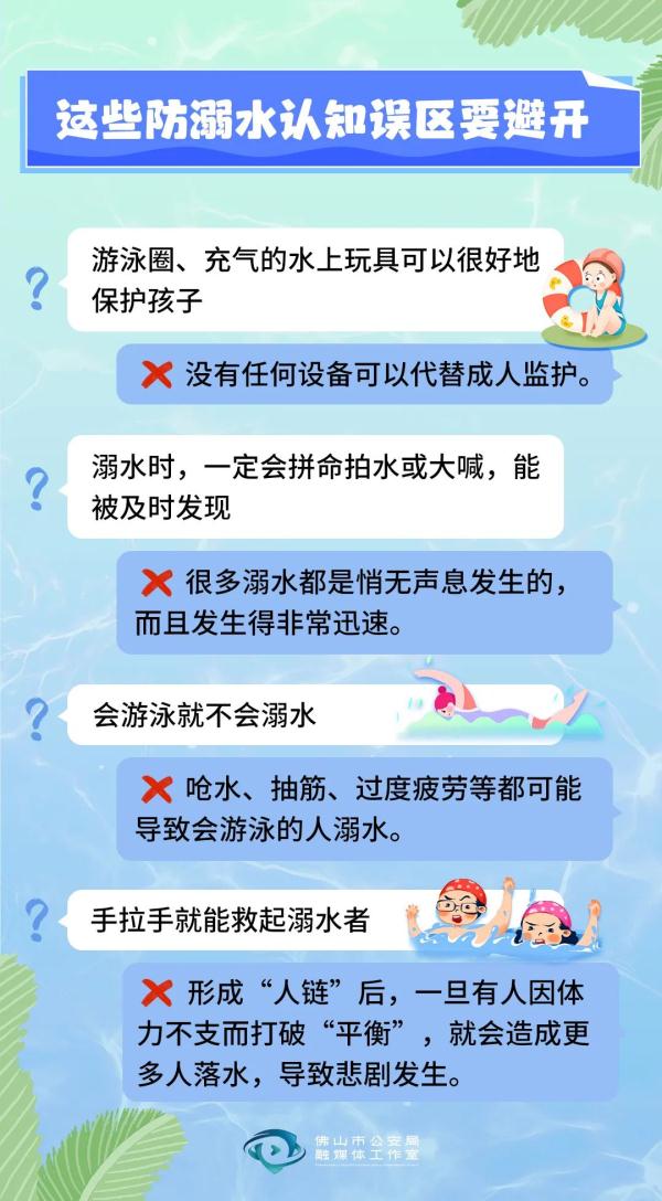 扩散！佛山最新野泳黑点公布，这些地方千万别去！