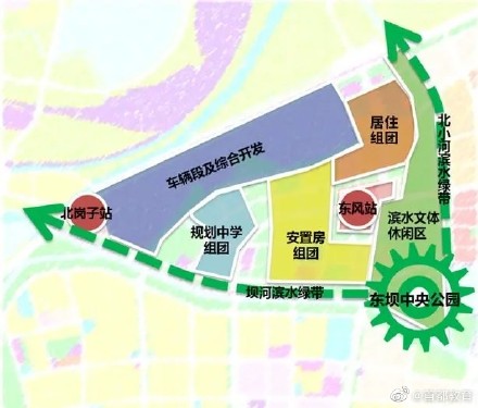 北京中学东坝北校区2025年启用，可提供3390个学位
