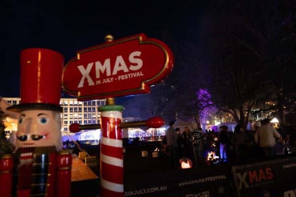 澳大利亚堪培拉：冬季的“圣诞集市”