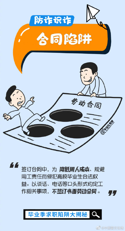 转给毕业生！！八大求职避坑指南速看→