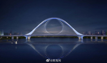 海口将建横跨南渡江及司马坡岛大桥