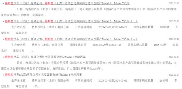 上半年新能源车累计召回超122万辆,特斯拉占九成 上半年新能源车累计召回超122万辆,特斯拉占九成