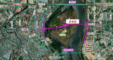 海口将建横跨南渡江及司马坡岛大桥