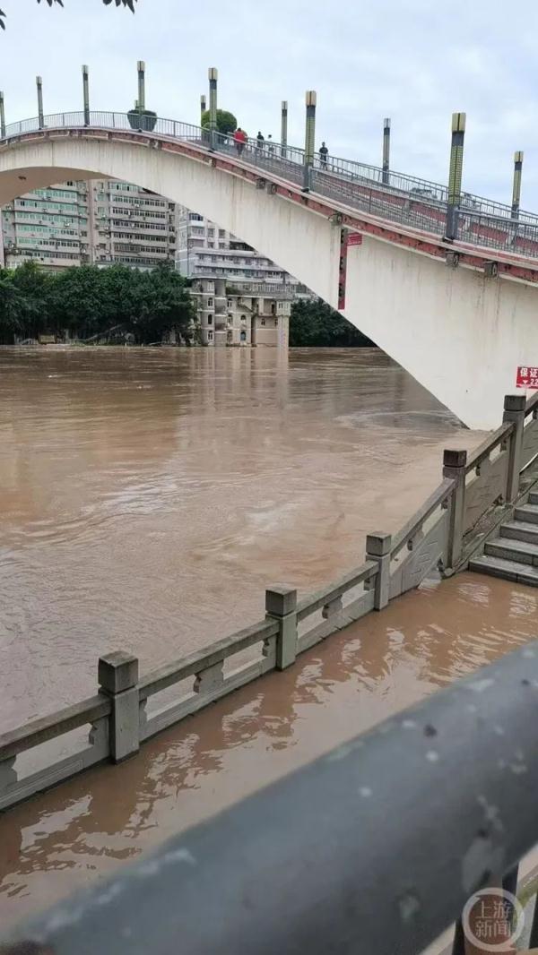 超警戒水位0.13米！“綦江2023年第1号洪水”已经形成