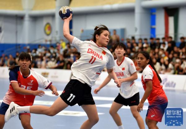 亚洲青年女子锦标赛丨中国队胜中国台北队