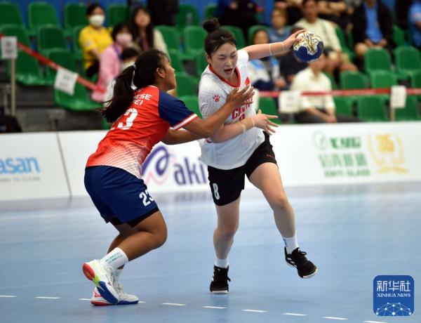 亚洲青年女子锦标赛丨中国队胜中国台北队
