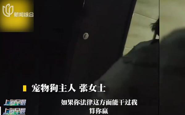 “法律方面能干过我算你赢!” 女子遛狗不拴绳还强迫老人向宠物犬道歉 “法律方面能干过我算你赢!” 女子遛狗不拴绳还强迫老人向宠物犬道歉