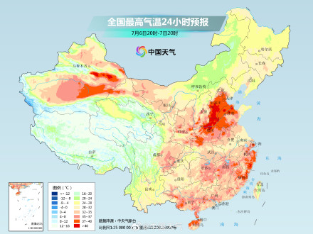 朔方高温南边闷热还要执续5天 网友：我跟烤肉狠狠共情了！