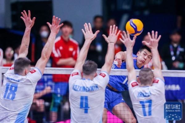 世界男排联赛帕赛站丨中国队不敌斯洛文尼亚队 世界男排联赛帕赛站丨中国队不敌斯洛文尼亚队