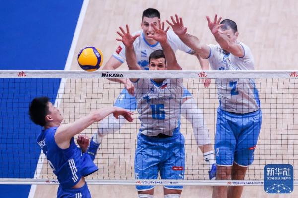 世界男排联赛帕赛站丨中国队不敌斯洛文尼亚队 世界男排联赛帕赛站丨中国队不敌斯洛文尼亚队