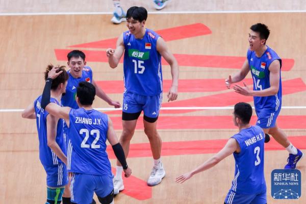 世界男排联赛帕赛站丨中国队不敌斯洛文尼亚队 世界男排联赛帕赛站丨中国队不敌斯洛文尼亚队