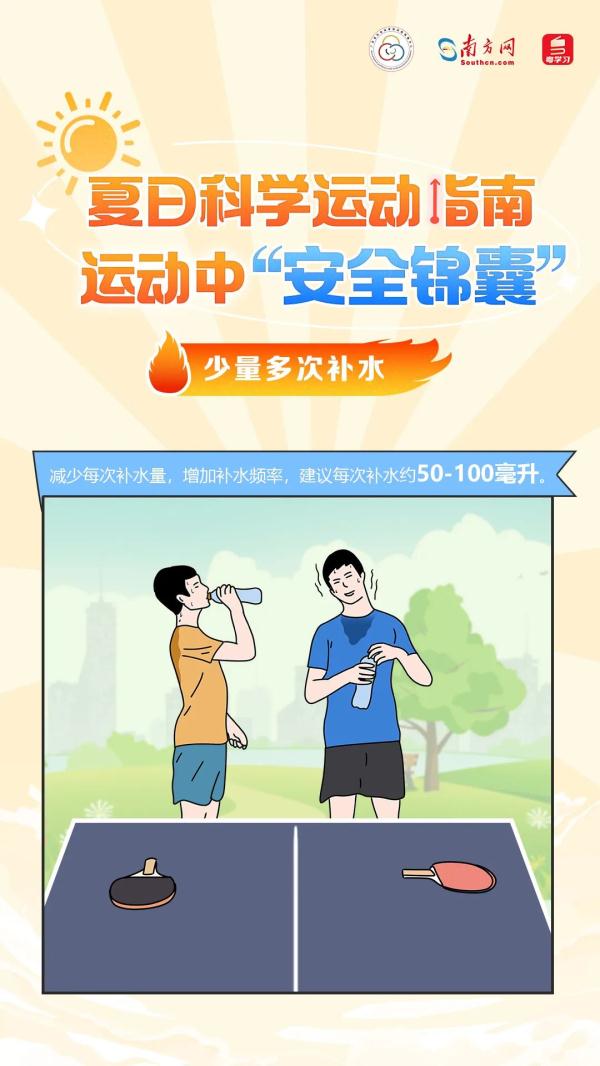 高温天气运动不停！预防中暑和运动损伤，这份“安全锦囊”请收好
