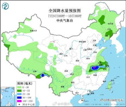 江苏多地遭遇暴力梅 泰州扬州等地出现特大暴雨