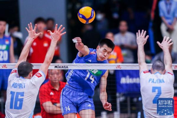 世界男排联赛帕赛站丨中国队不敌斯洛文尼亚队 世界男排联赛帕赛站丨中国队不敌斯洛文尼亚队