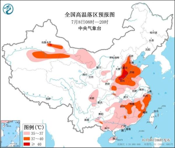 河南人被正式确诊为“红孩儿”！全国10大高温榜河南独占8席，郑州今年首次迈入40℃+