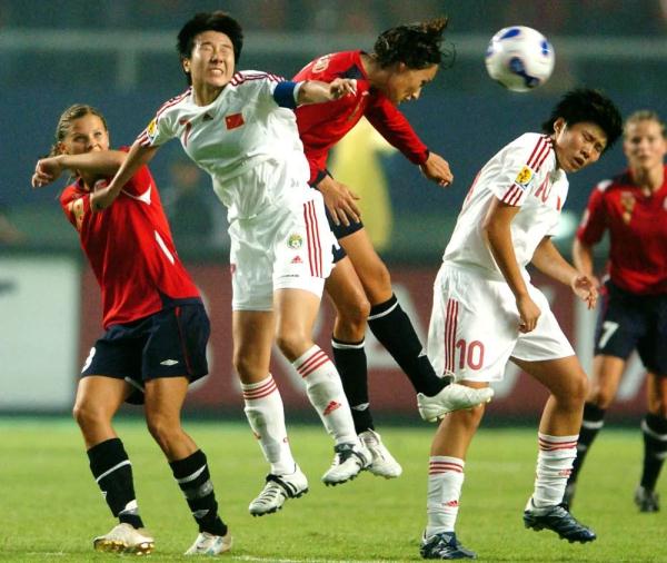 加油！中国女足第8次进军世界杯