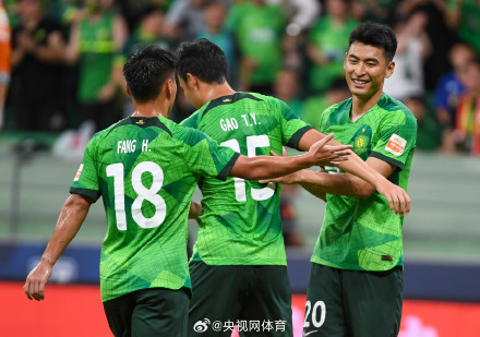 北京国安5比0深圳队