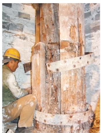 古建筑中的“托梁换柱”