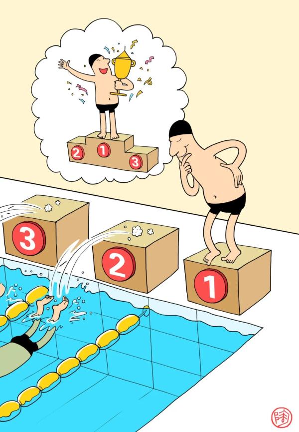 当漫画家遇上亚运会，他们笔下的竞技体育有别样的“幽默”→